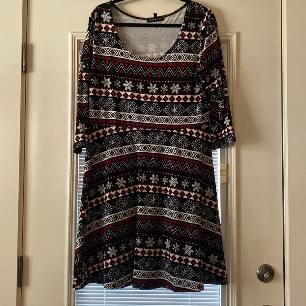 Holiday Skater Dress
